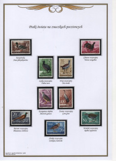 Ptaki na znaczkach - J