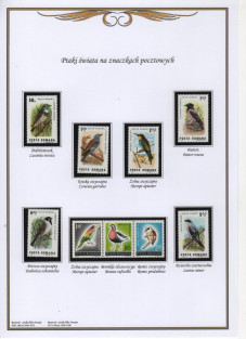 Ptaki na znaczkach - R