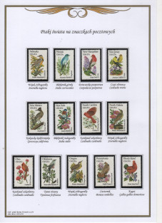 Ptaki na znaczkach - U