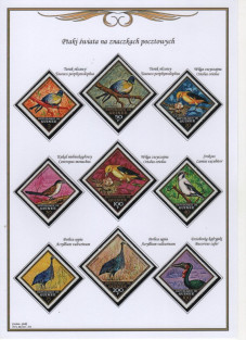 Ptaki na znaczkach - G